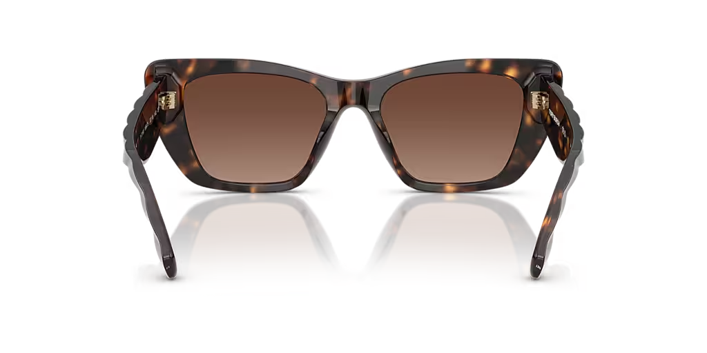 Tory Burch Sunglasses TY7216U 1964T5 52-18 Dark Tortoise Brown Polarized — view 4