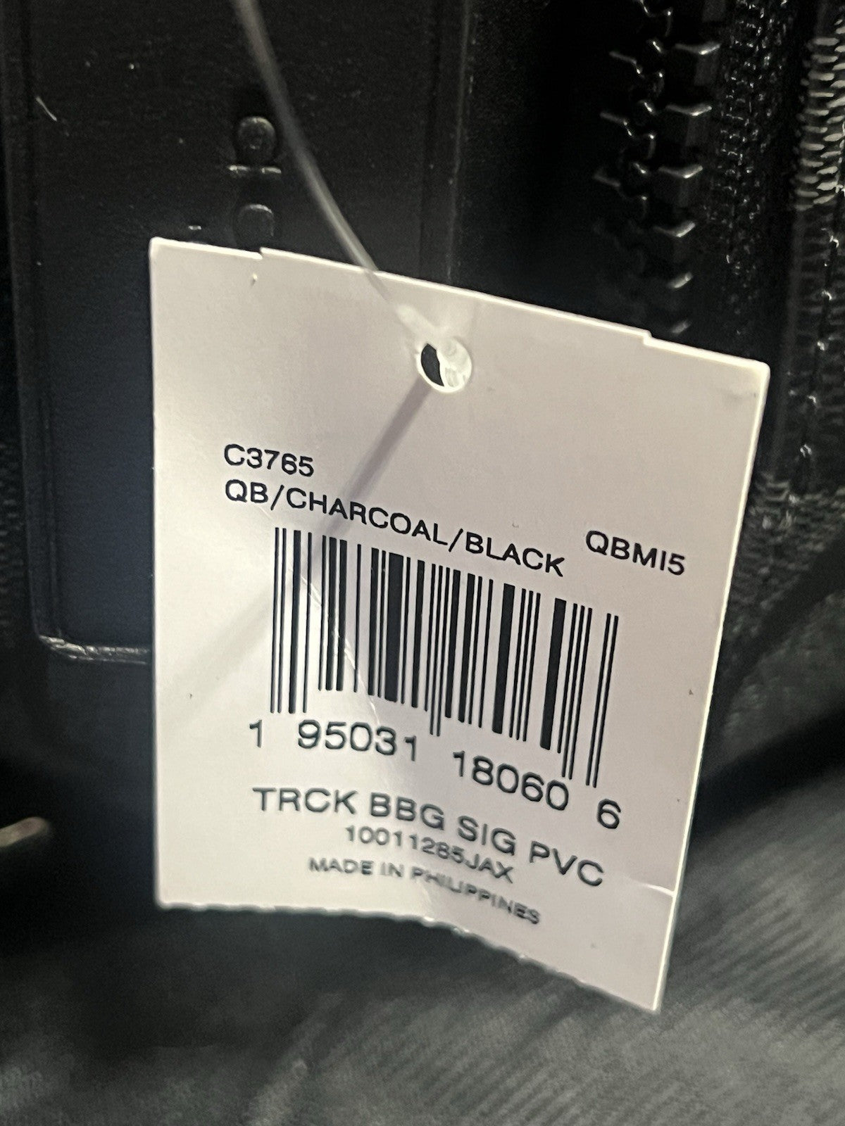 Coach Track Belt Bag C3765 Charcoal/grey/black Waist Bag Fanny Pack (view 14)