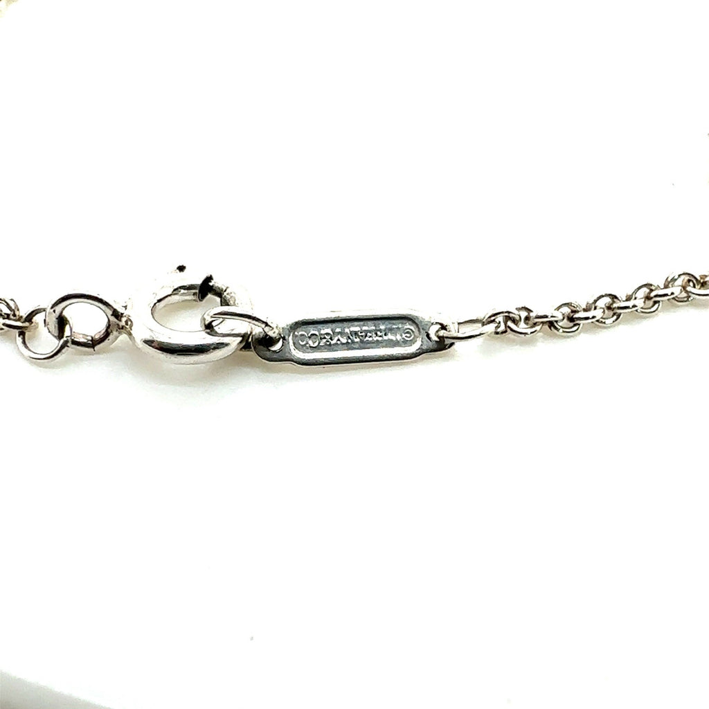 Tiffany & Co. Sterling Silver Butterlfy Pendant Necklace 16" (view 7)