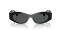 VERSACE SUNGLASSES VE4480U GB1/87 BLACK FRAME DARK GREY LENS 140mm — Certified Authentic | San Diego Jewelry Buyers