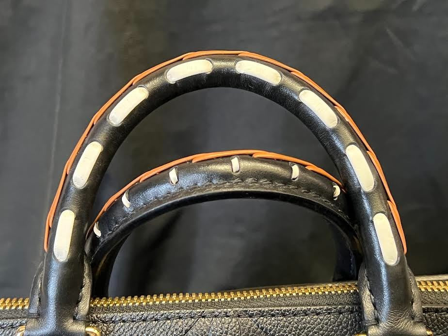 Louis Vuitton Black Monogram Wild AT Heart Speedy 25 Bandouliere Leather W Lock (view 10)