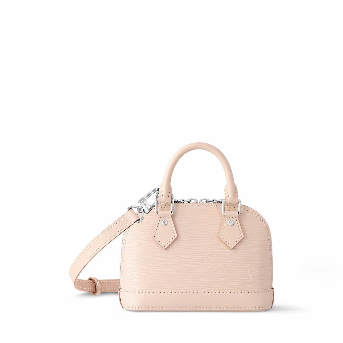 Louis Vuitton Nano Alma Epi Leather Quartz (Cream/Beige) Crossbody Handbag (view 1)
