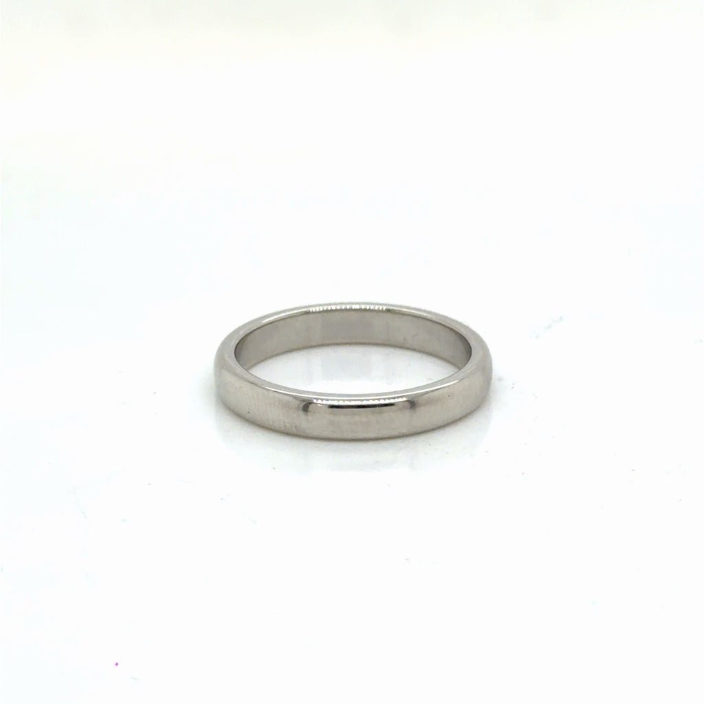 Tiffany & Co. Platinum 950 3mm Wedding Band Size 5 4.63g (view 4)