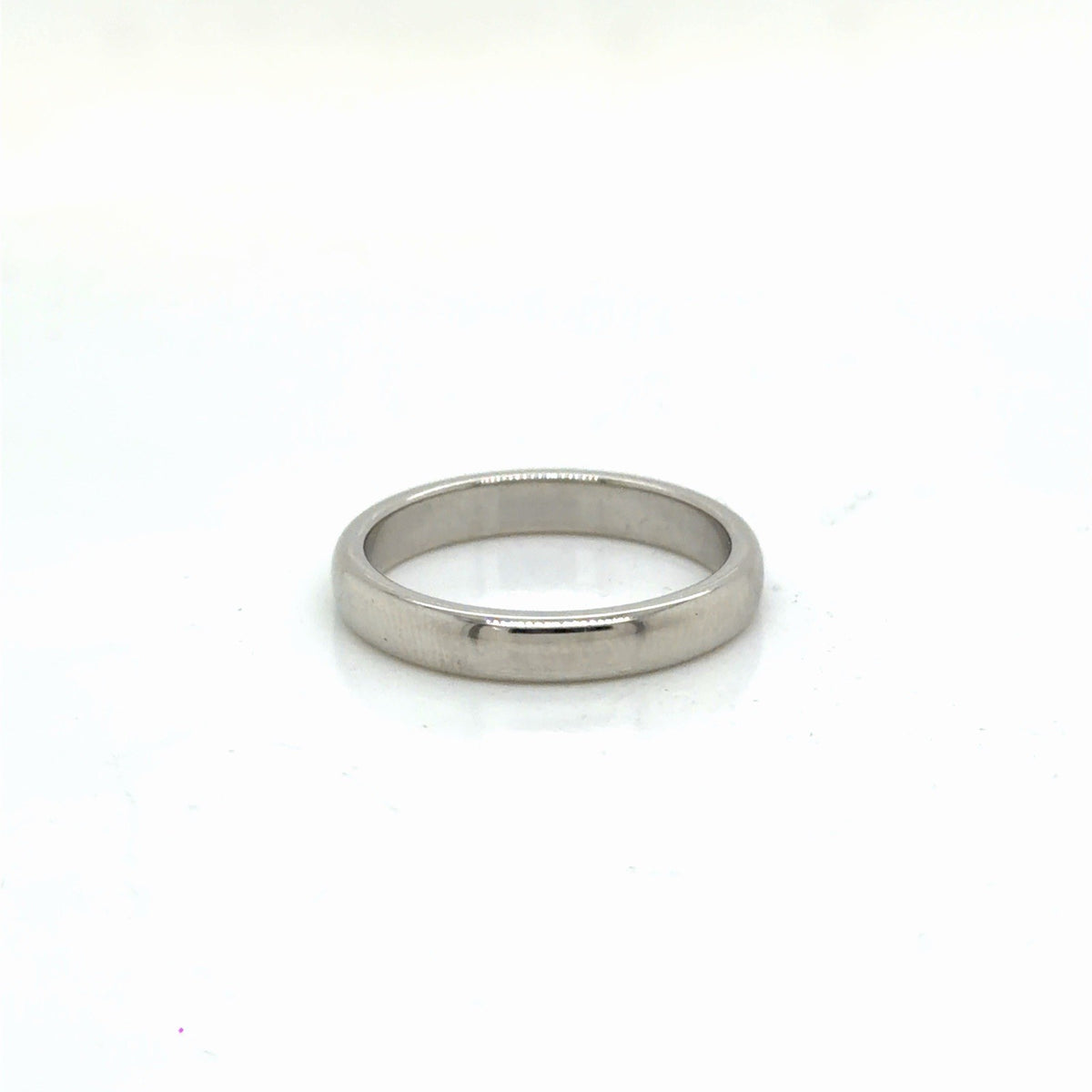 Tiffany & Co. Platinum 950 3mm Wedding Band Size 5 4.63g (view 4)