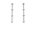 1.40tcw Tiffany & Co. Diamonds by the Yard Platinum Drop Dangle Earrings (view 1)