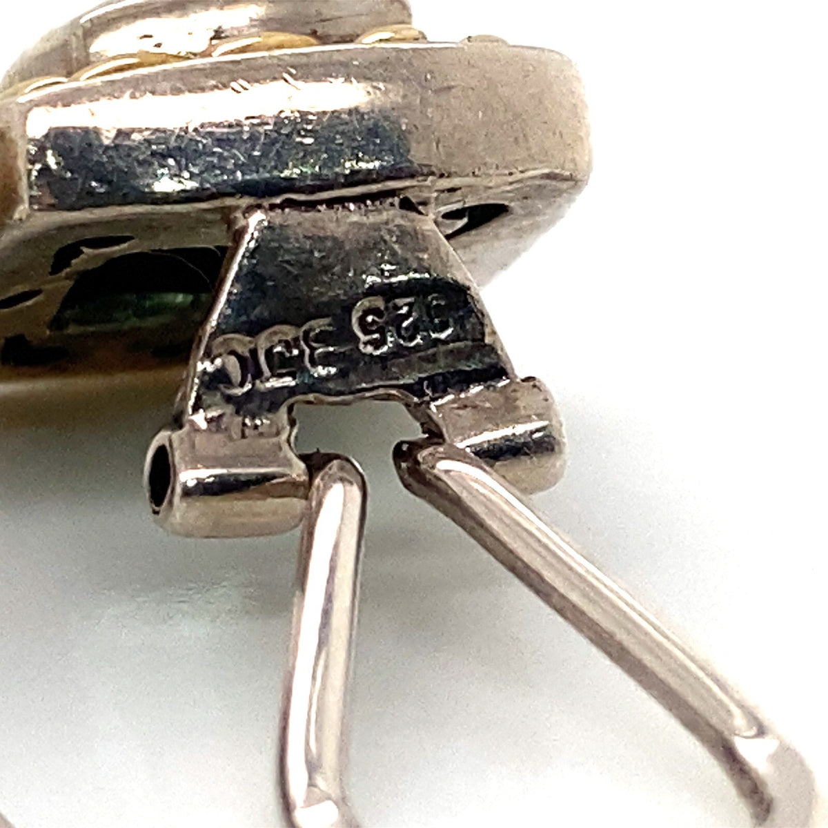 Samuel Behnam bjc earrings/ring set silver/14ky & praseolite quartz (view 8)