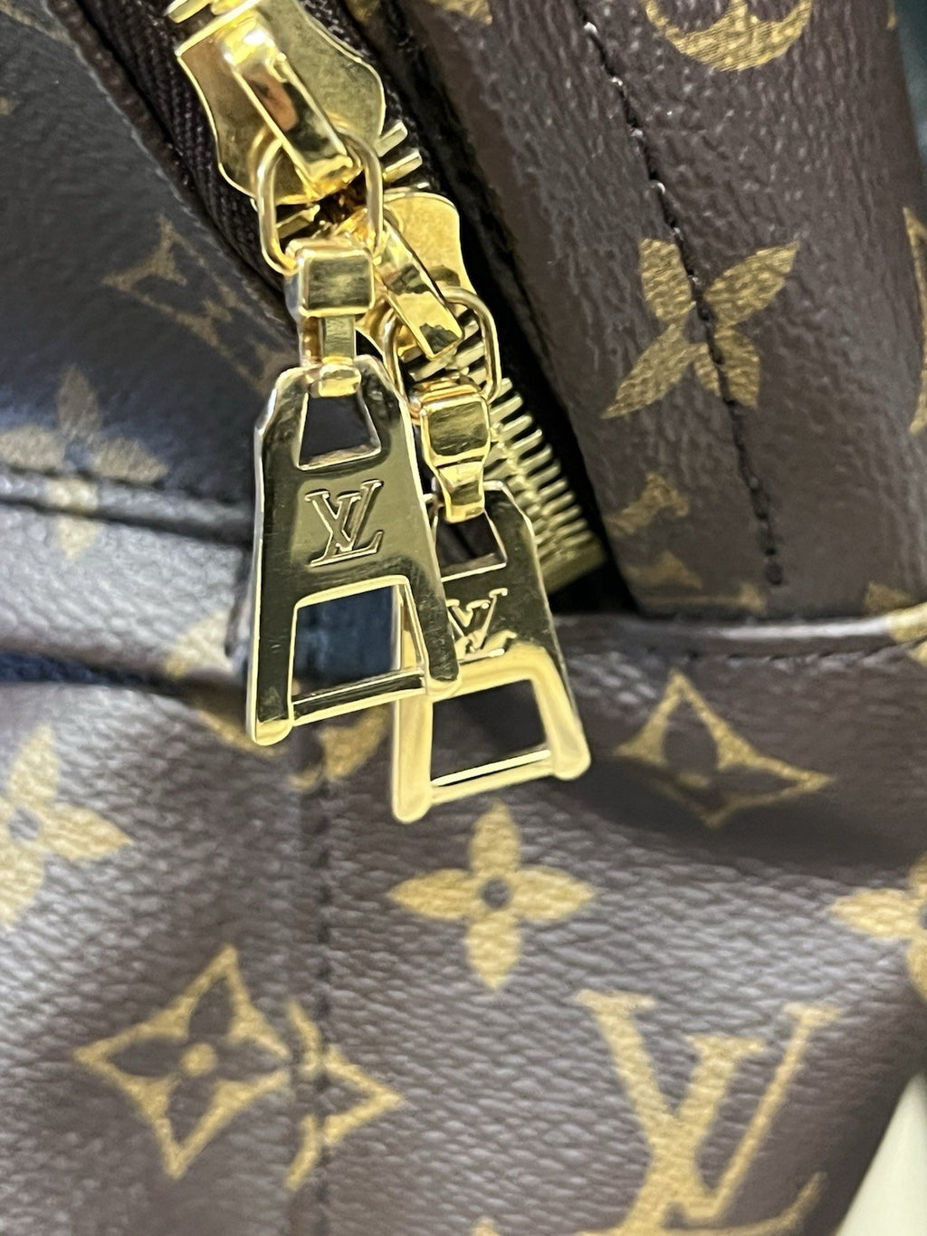 Louis Vuitton Palm Springs PM Monogram Canvas Backpack M44871 Brown, Black (view 14)