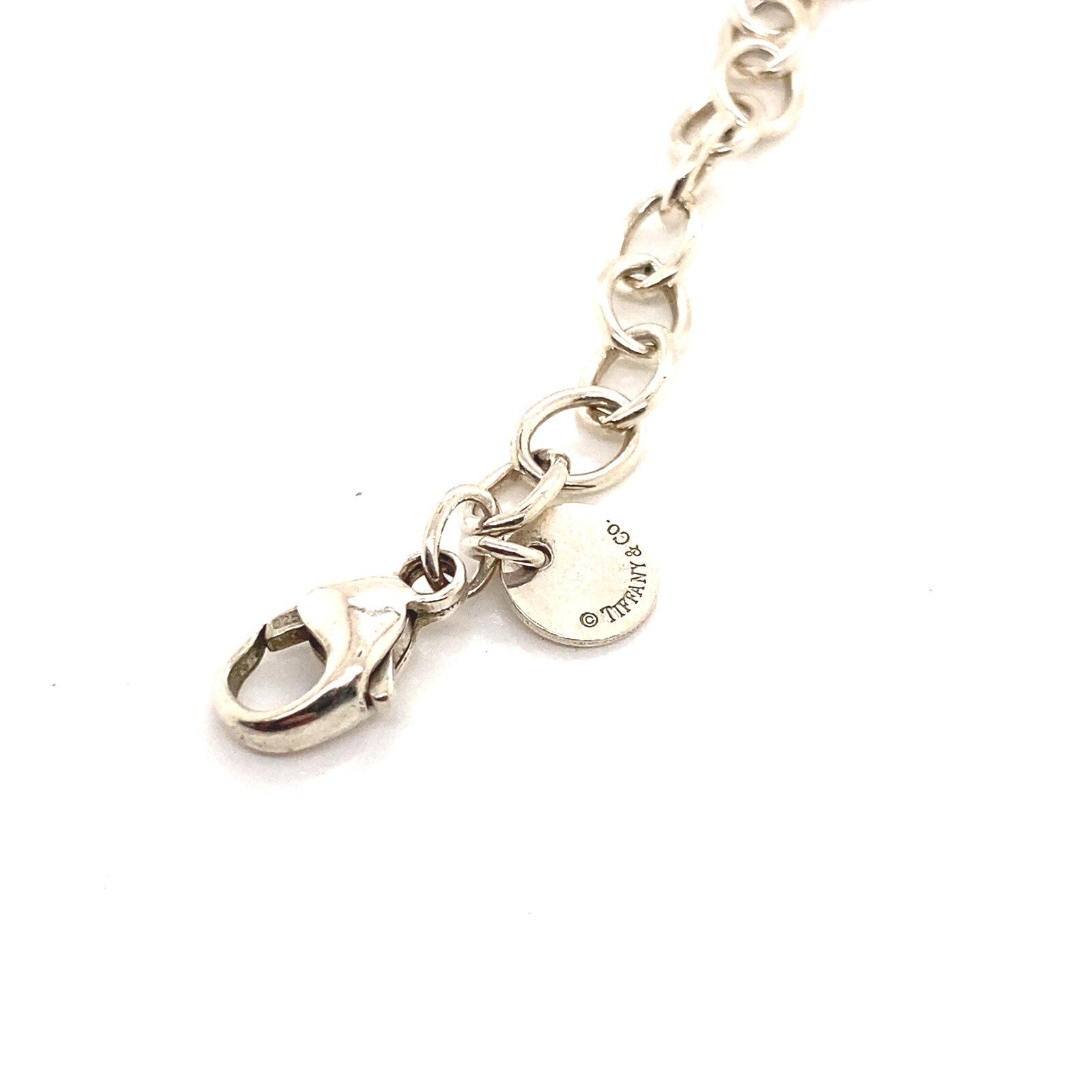 Tiffany & Co. Original Tiffany & Co infinity Sterling silver bracelet 7.25 inch — view 4