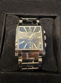 Versace Watch FLC99 Quartz Swiss Chronograph Stainless Steel Bracelet Black Dial — Certified Authentic | San Diego Jewelry Bu