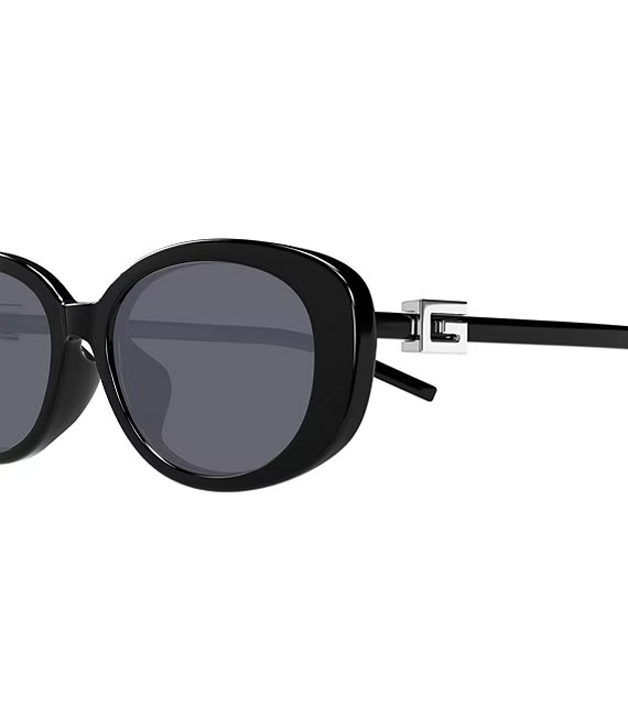 GUCCI SUNGLASSES G STRING OVAL BLACK/GREY GG1684SA 001 145mm — view 3