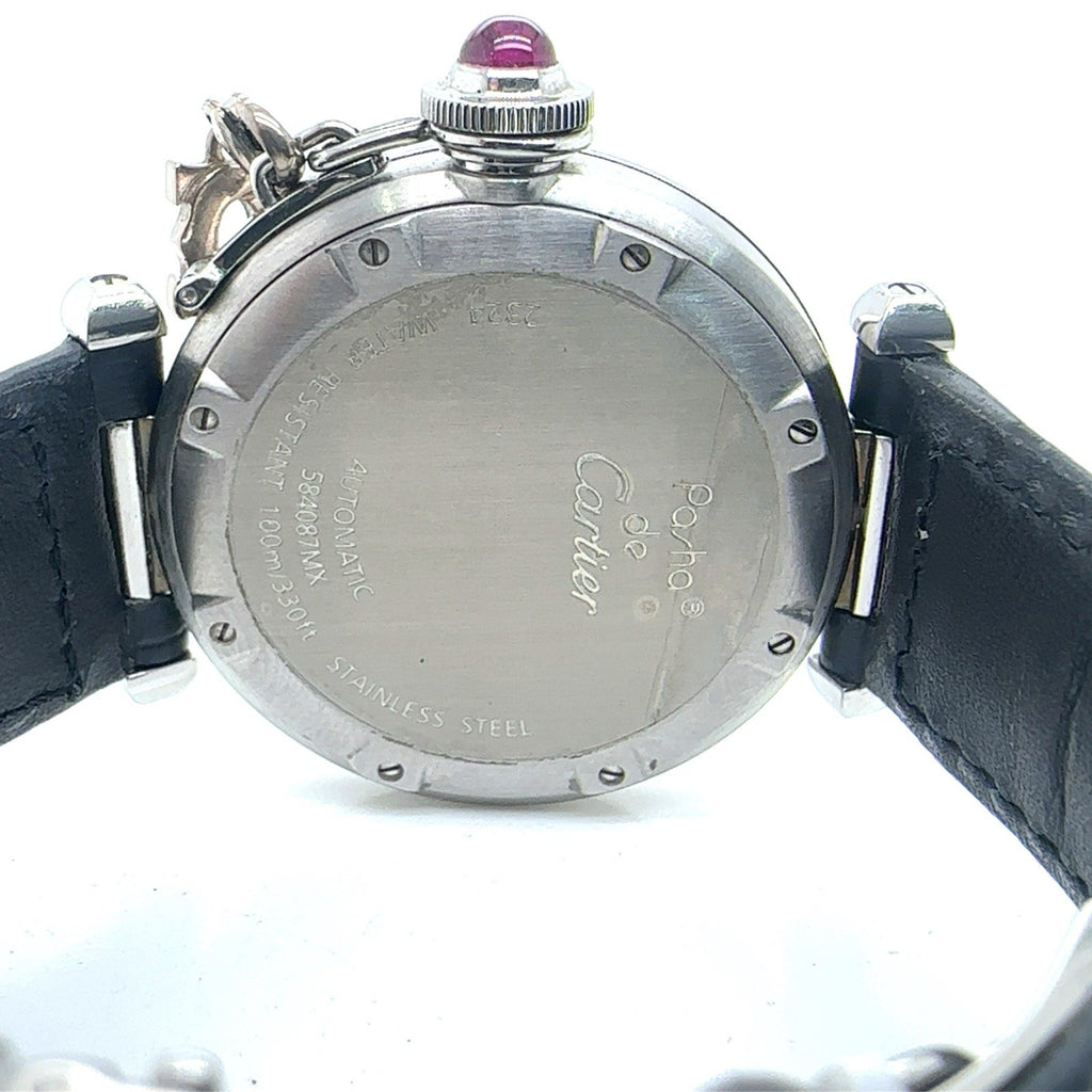 Cartier Floral Pasha C Automatic Stainless Steel Watch Limited Edition 35mm — view 6
