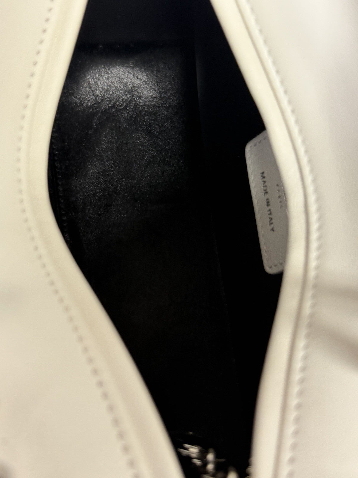Christian Dior Medium Patch Lady Dior Bag White Calfskin Leather — view 10