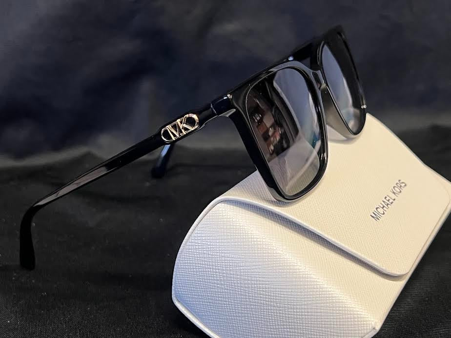 MICHAEL KORS CANBERRA SUNGLASSES MK2197U BLACK/GREY GRADIENT POLARIZED 140mm — view 7