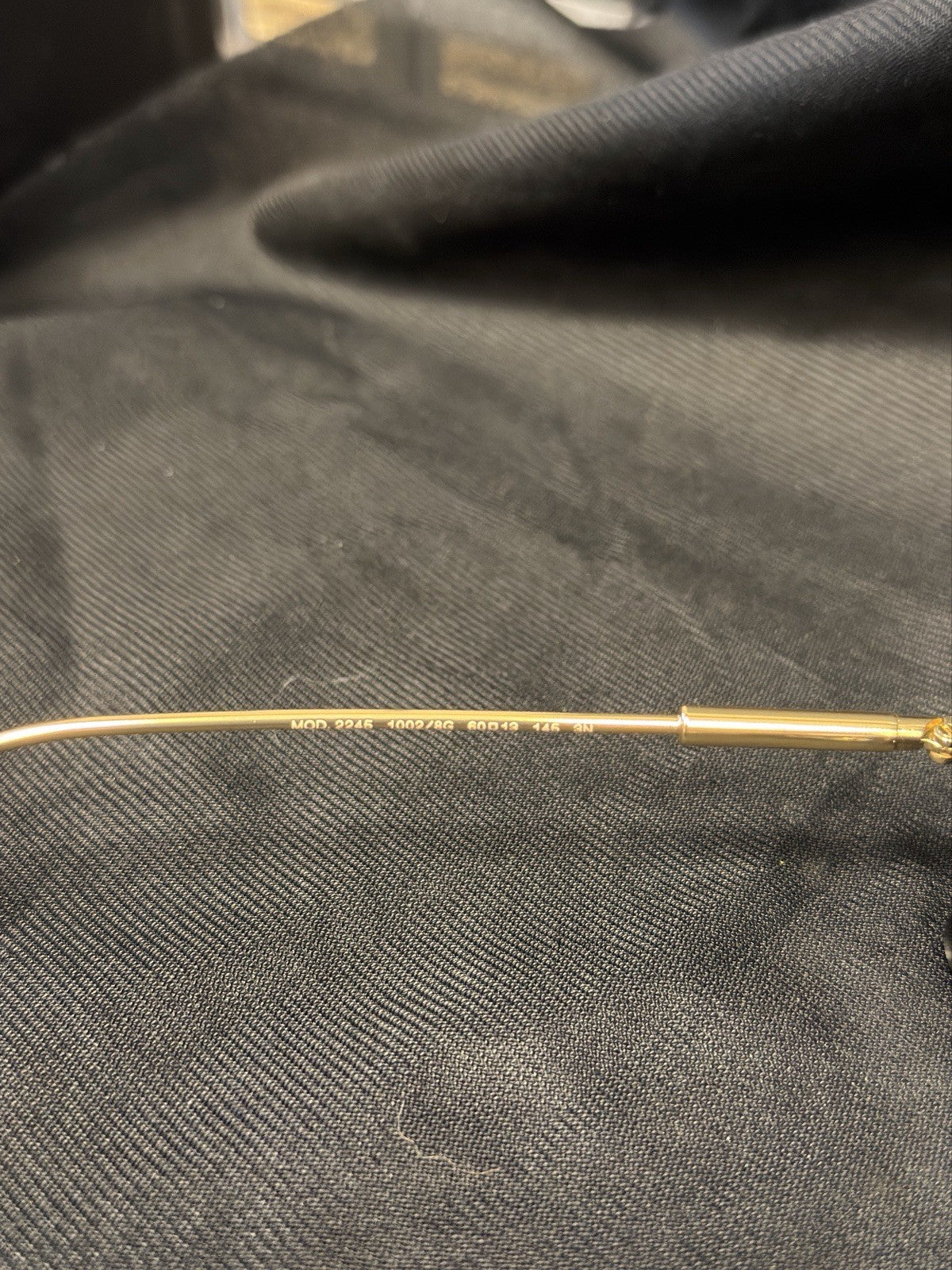 Versace Sunglasses VE2245 10028G 60-13 Gold Grey Gradient (view 8)