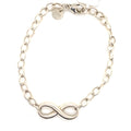 Tiffany & Co. Original Tiffany & Co infinity Sterling silver bracelet 7.25 inch — Certified Authentic | San Diego Jewelry Buy