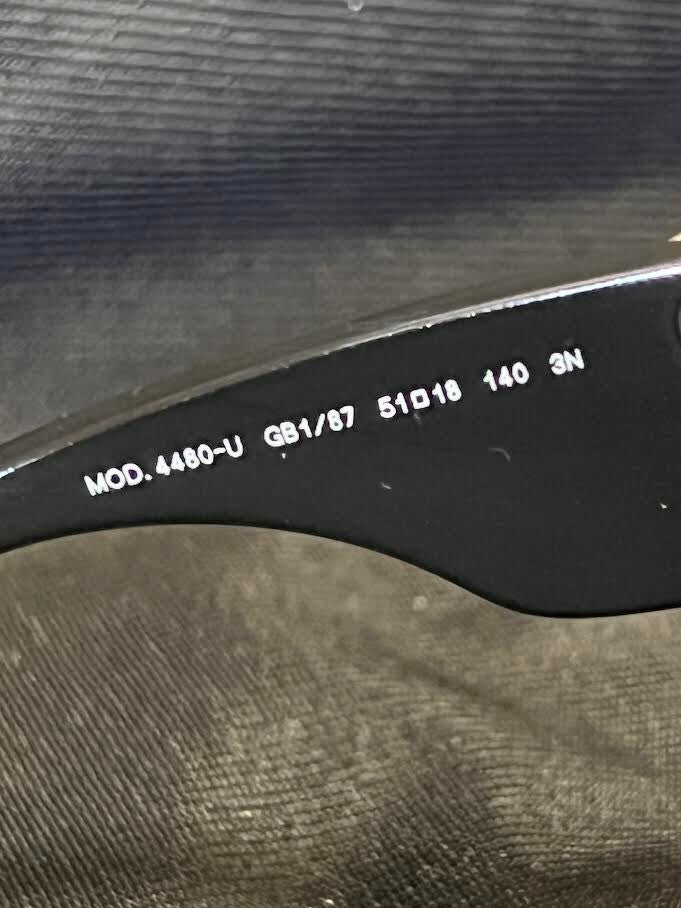 VERSACE SUNGLASSES VE4480U GB1/87 BLACK FRAME DARK GREY LENS 140mm — view 7