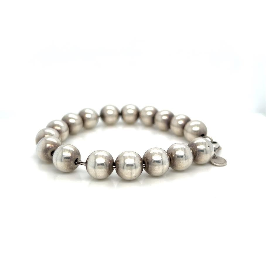 Tiffany & Co. Hardwear Ball Bracelet Sterling Silver 925 Small- 7 in/10mm (view 2)
