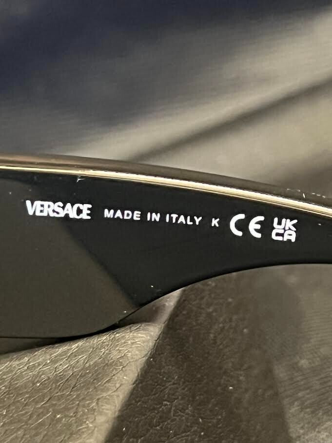 VERSACE SUNGLASSES VE4480U GB1/87 BLACK FRAME DARK GREY LENS 140mm — view 6