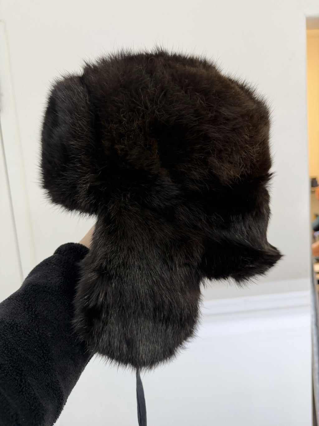 The Original Russian Experience Ushanka Fur Hat Dark Brown (Mink) 2 Fits 21 in (view 2)