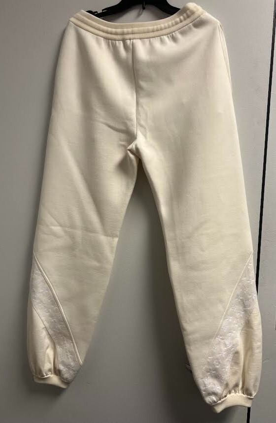 LOUIS VUITTON MONOGRAM ACCENT KNIT JOGGING PANTS 1AGCJF SIZE S0 (EU 36/US 4)4