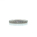 Tiffany & Co. 3mm 0.33tcw Platinum and Diamond Novo Band Ring Size 5 (view 1)