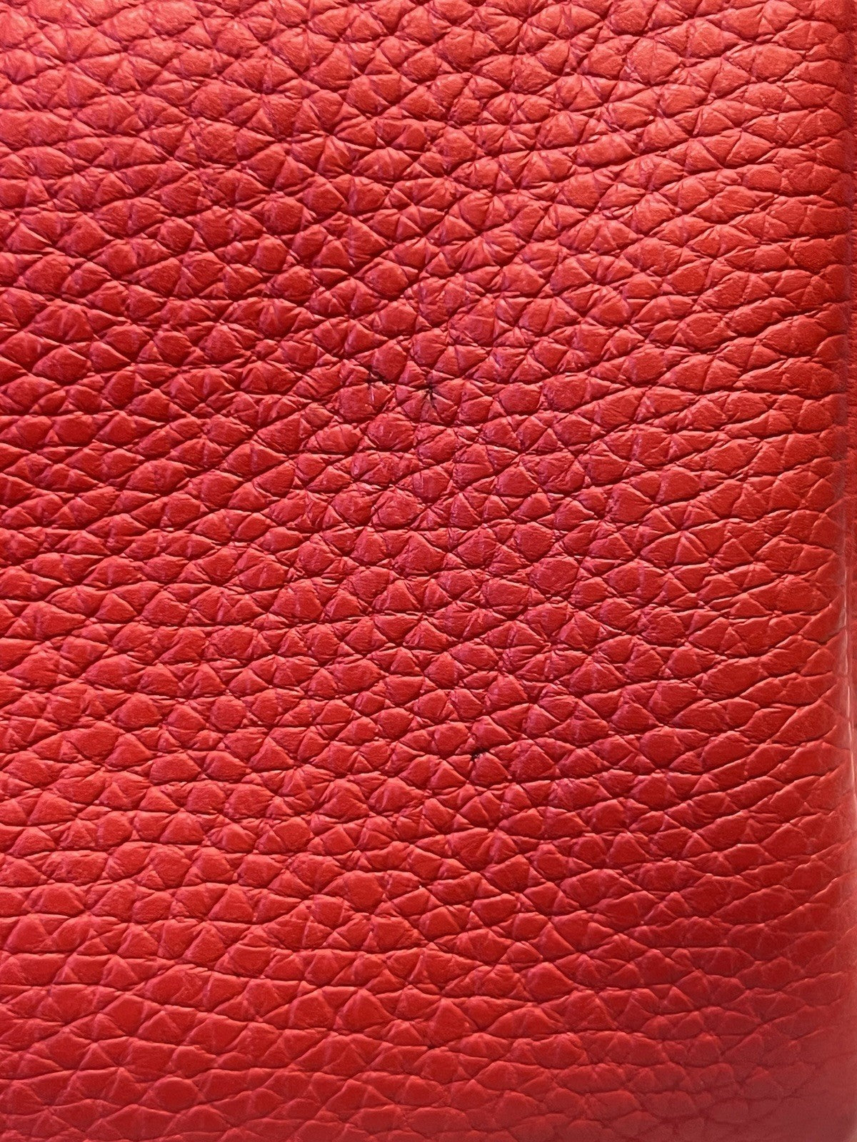 Hermes 2017 Lindy 30 Red Leather Shoulder Bag, Organizer & Dust Bag (view 14)