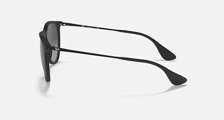 Ray-Ban Sunglasses Erika Rubber Black Light Grey Gradient RB4171 622/8G 54-18 (view 4)