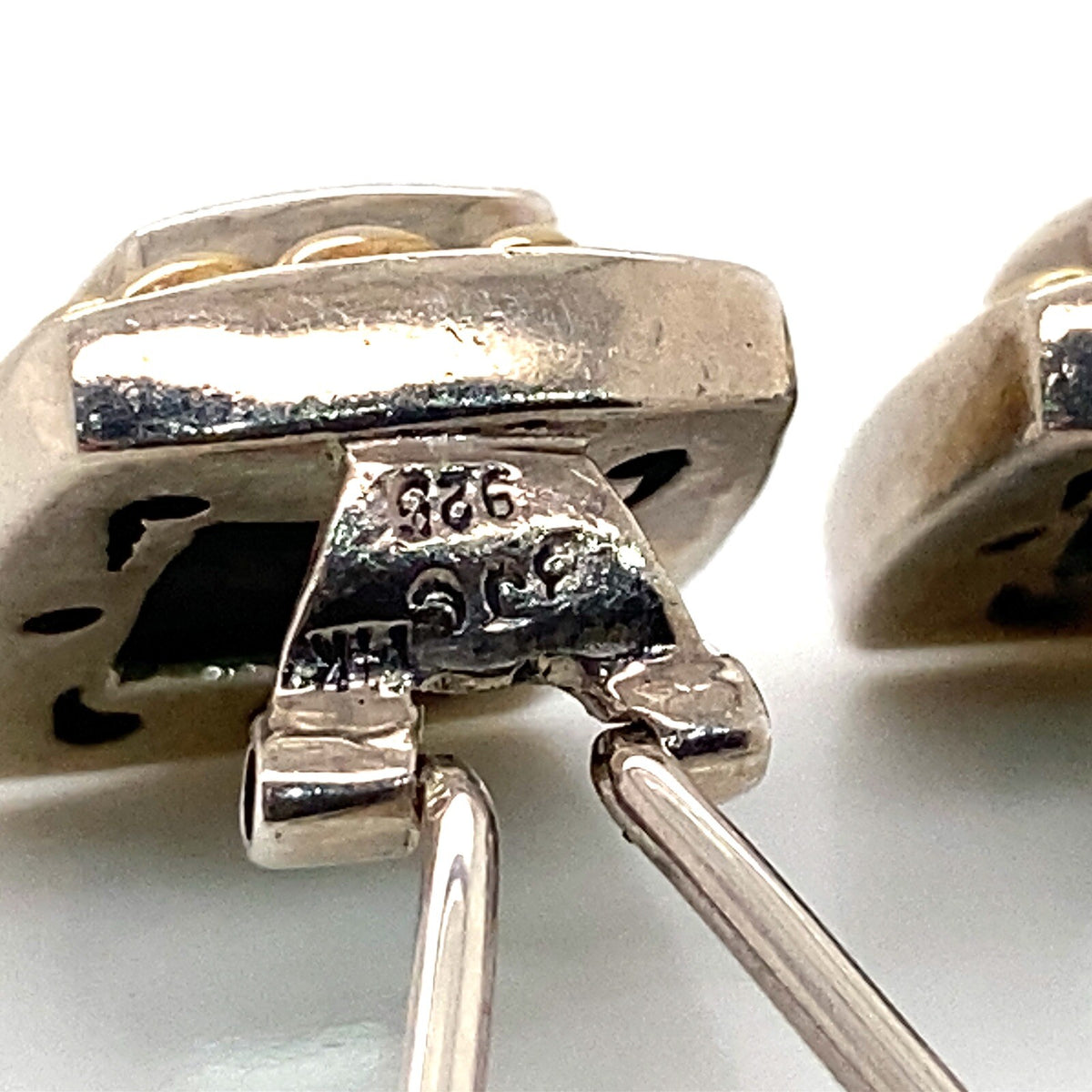 Samuel Behnam bjc earrings/ring set silver/14ky & praseolite quartz (view 7)