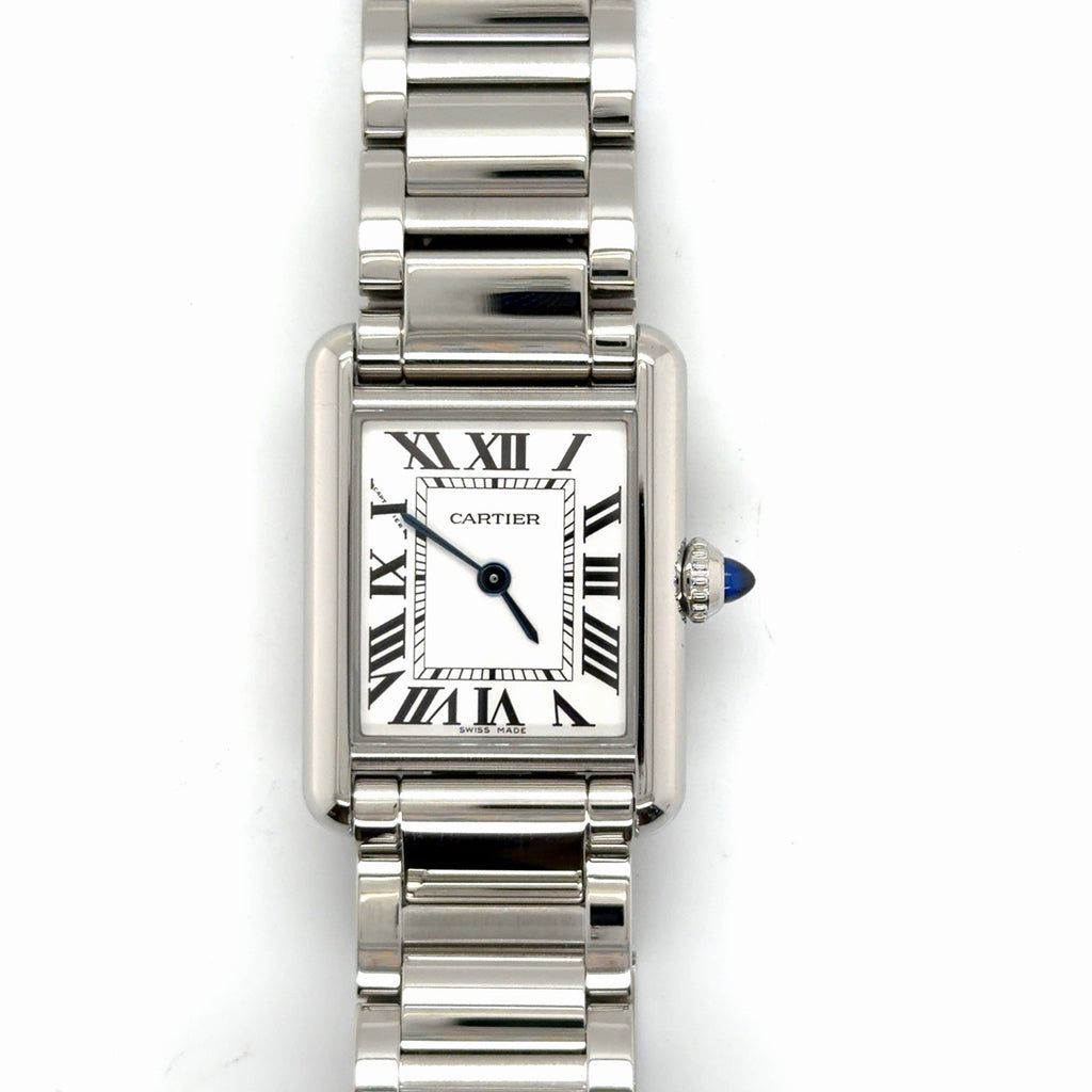 Cartier Tank Must Small WSTA0051 Stainless Steel Quartz (view 1)