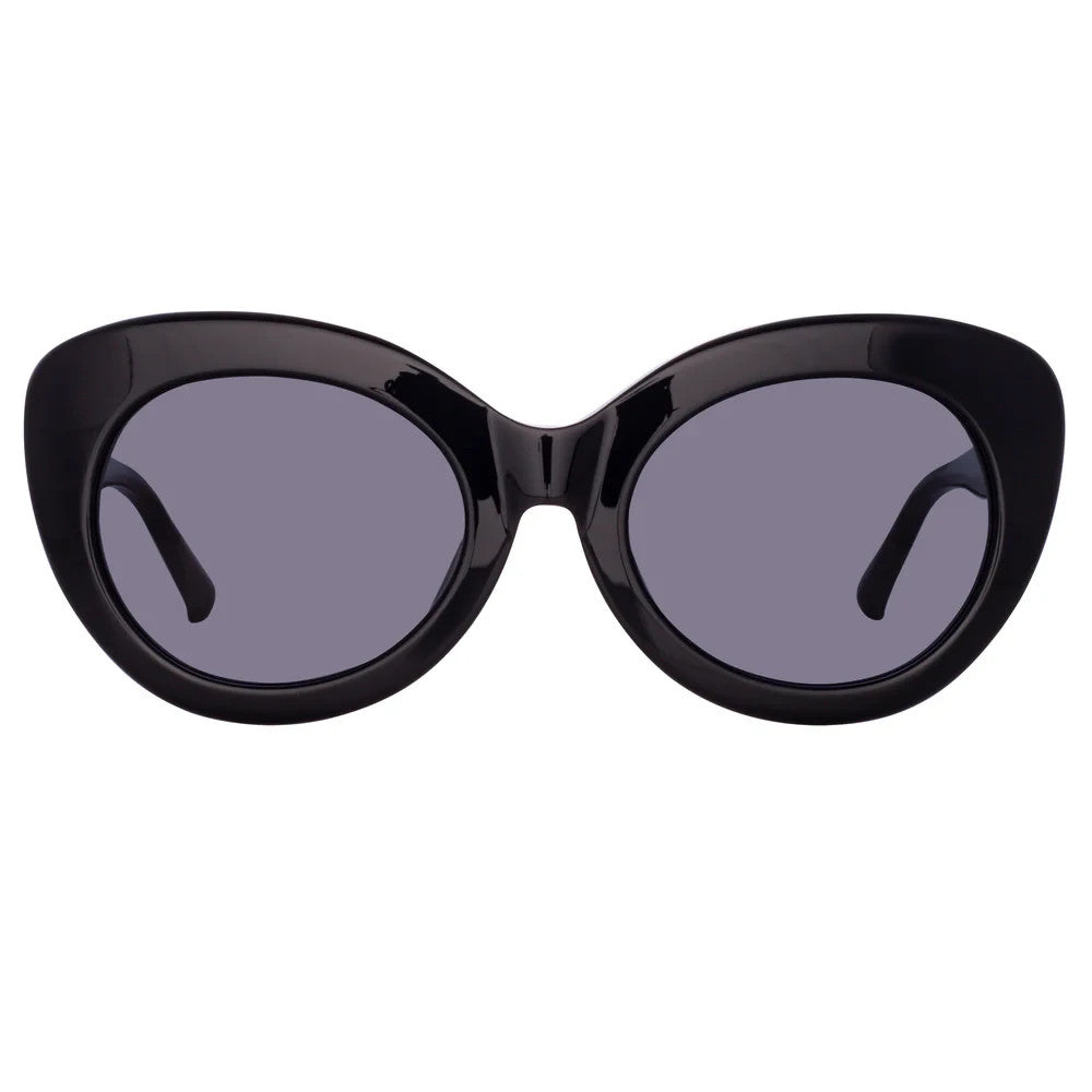 The Attico x Linda Farrow Agnes Sunglasses Black ATTICO44C1SUN 53-21-140mm (view 2)