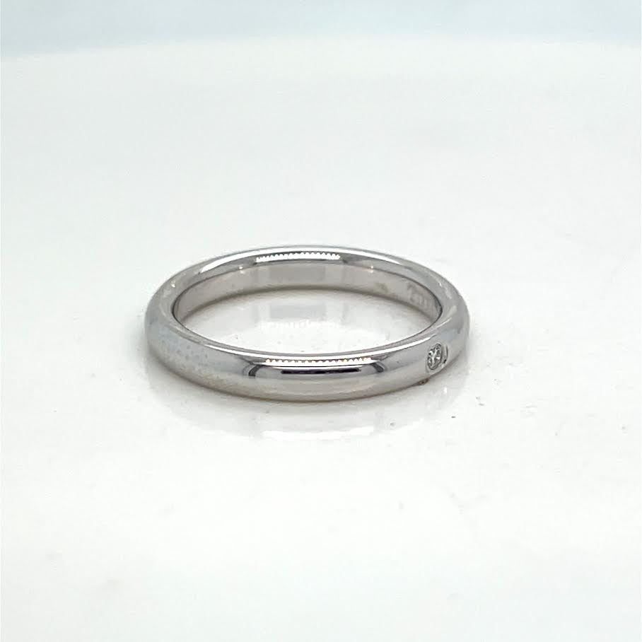 Tiffany & Co. Elsa Perreti Band Ring Round Brilliant Diamond Size 5 2.77mm (view 8)