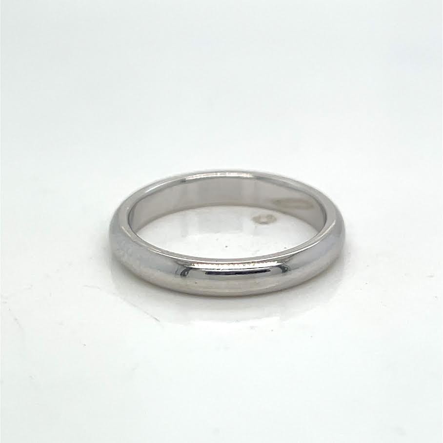 Tiffany & Co. TIFFANY & CO TIFFANY FOREVER WEDDING BAND RING PLATINUM 950 3mm SIZE 5 — view 5