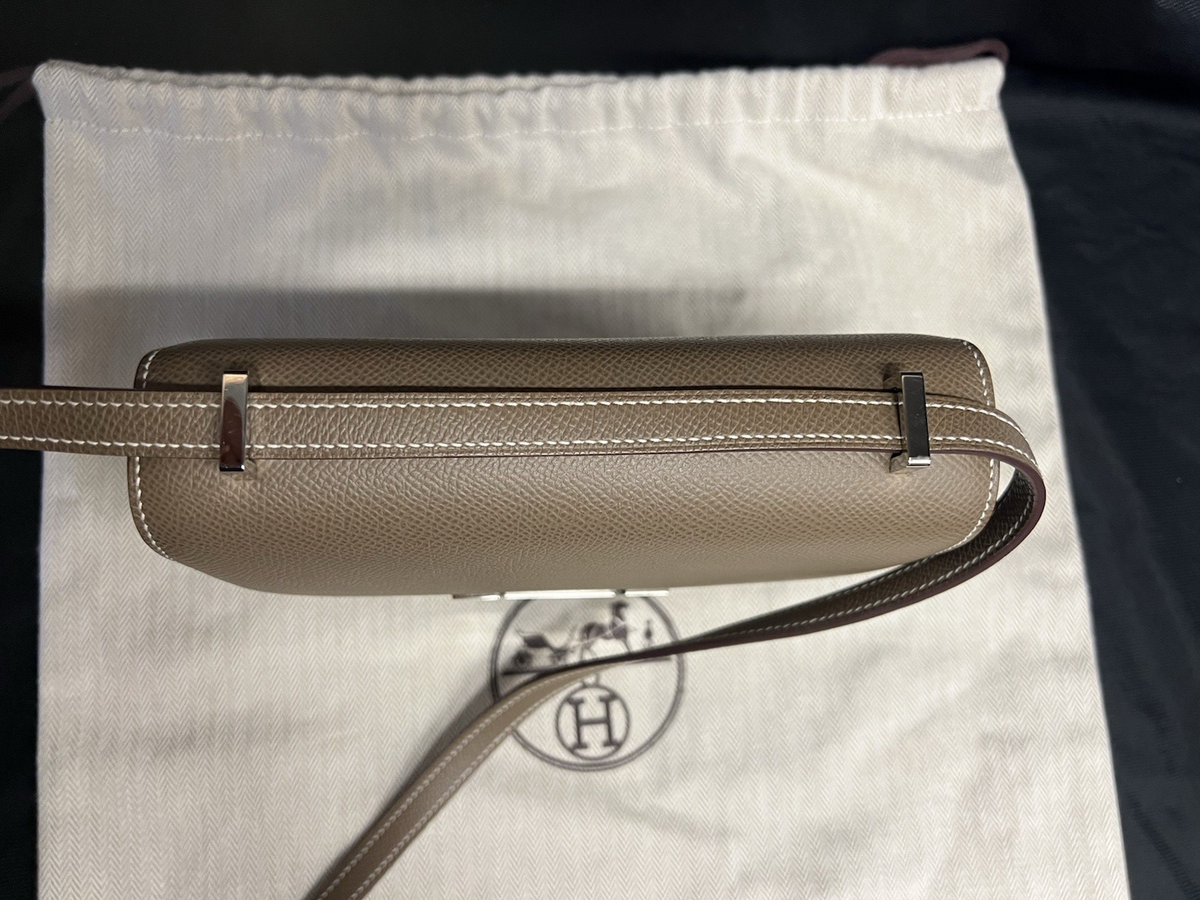 Hermes Constance 18 Shoulder Bag Etoupe Palladium Hardware Epsom Leather 2020 (view 7)