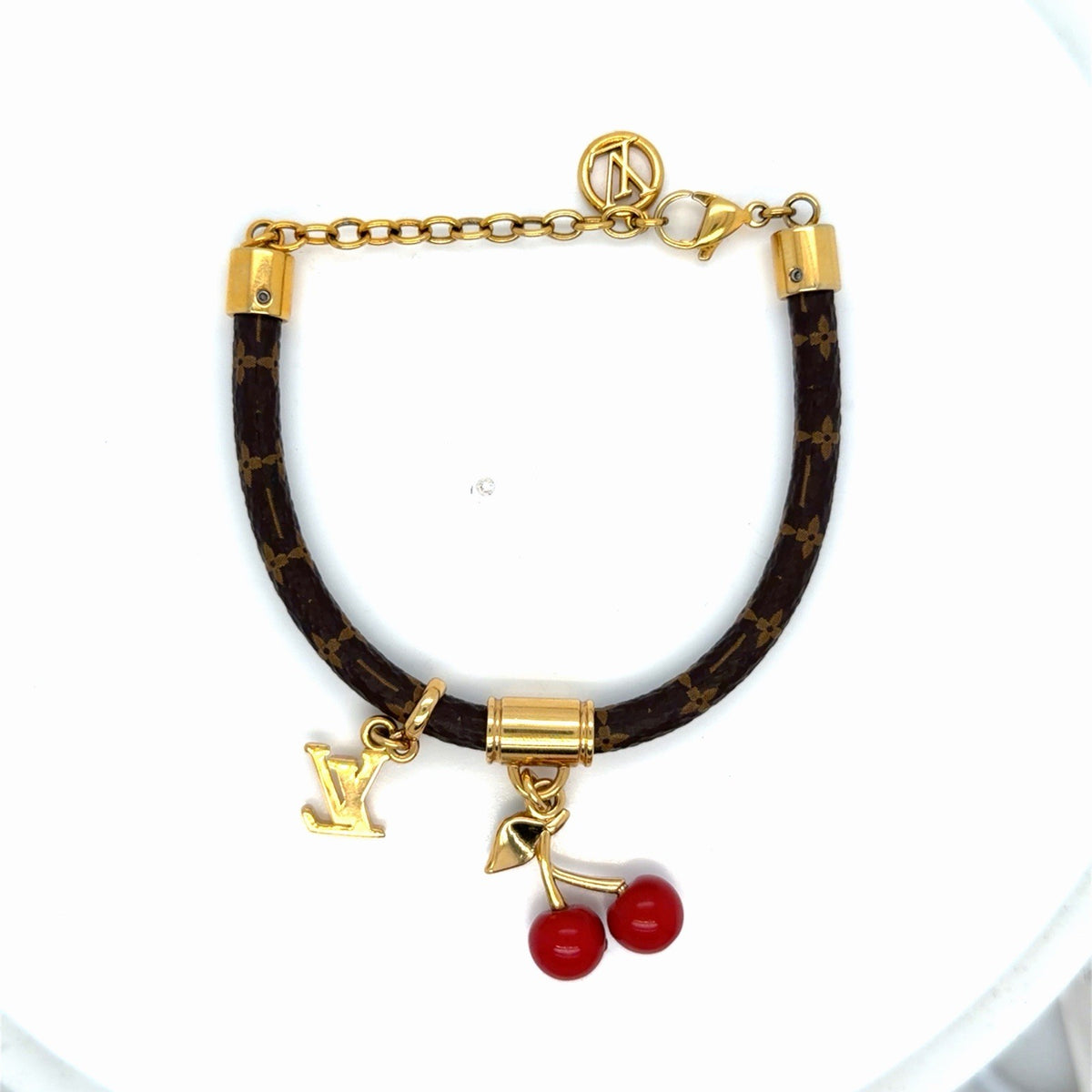 Louis Vuitton x Murakami LV x TM Cerise Bracelet M8977Z Monogram Canvas, Cherry (view 2)
