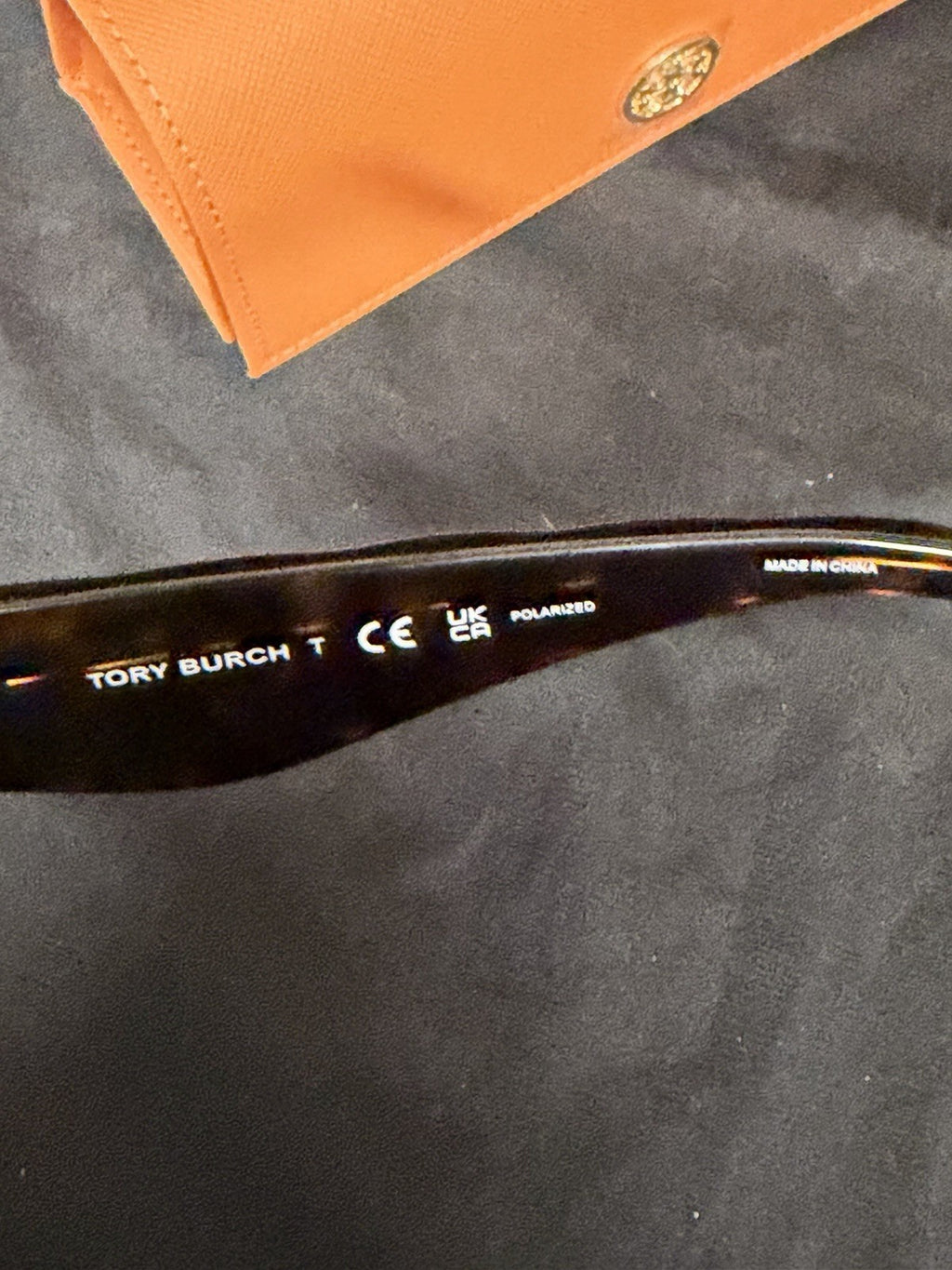 Tory Burch Sunglasses TY7216U 1964T5 52-18 Dark Tortoise Brown Polarized — view 9