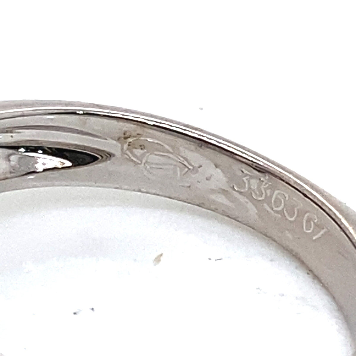 Carrera y Carrera 18k White Gold Morganite Baile de Mariposas Ring Size 6.5 (view 5)