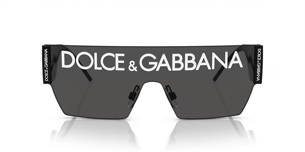 Dolce&Gabbana DOLCE & GABBANA SUNGLASSES DG2233 01/87 BLACK FRAME VIOLET GRADIENT DARK GREY — view 2