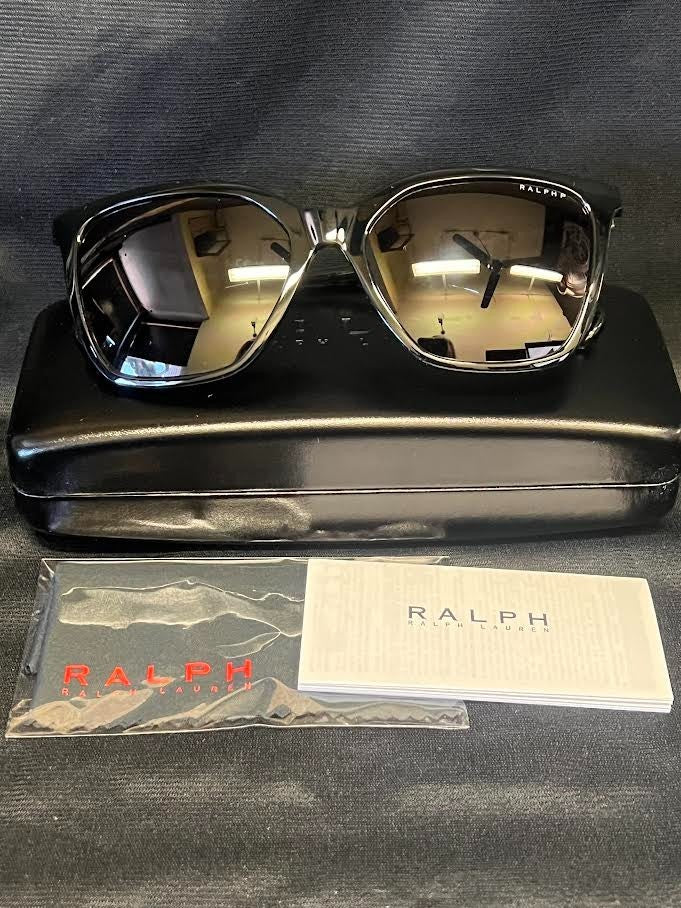 Ralph Lauren Sunglasses RA5328U 5001T3 56-17 Shiny Black/grey Gradient Polarized (view 6)