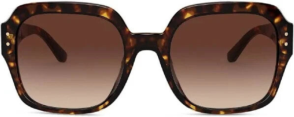 Tory Burch Sunglasses TY 7143U 172813 Dark Tortoise Frame Brown Gradient Lens — view 3