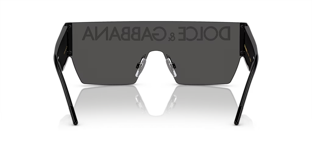 Dolce&Gabbana DOLCE & GABBANA SUNGLASSES DG2233 01/87 BLACK FRAME VIOLET GRADIENT DARK GREY — view 4