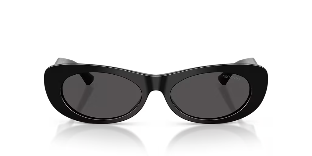 JIMMY CHOO SUNGLASSES JC5038BU 500087 BLACK FRAME DARK GREY LENS 140mm — view 2