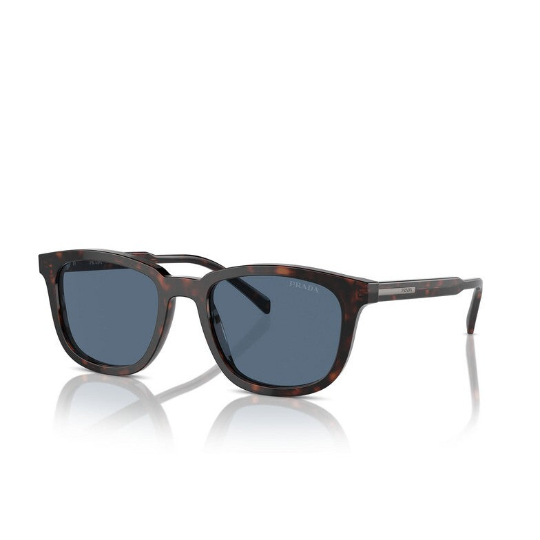Prada Sunglasses PR A21S 17N06A 53 Radica Tortoise Frame Dark Blue Lens 145mm (view 2)