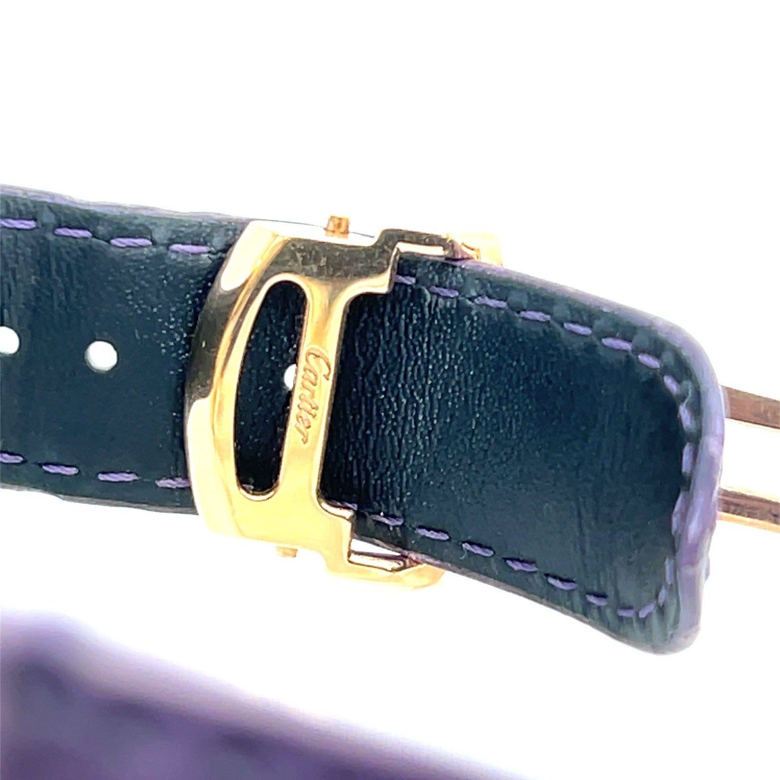 CARTIER PASHA 35MM 18K ROSE GOLD DIAMOND BEZEL WJPA0012 EXTRA STRAPS, BOX — view 12