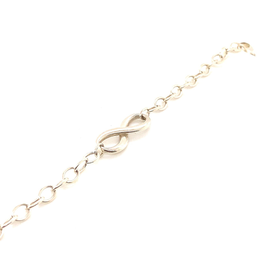 Tiffany & Co. Original Tiffany & Co infinity Sterling silver bracelet 7.25 inch — view 3