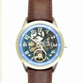 Raymond Weil Freelancer Automatic Blue Dial 2875-TIR-05500 Brown Leather USA LE (view 1)