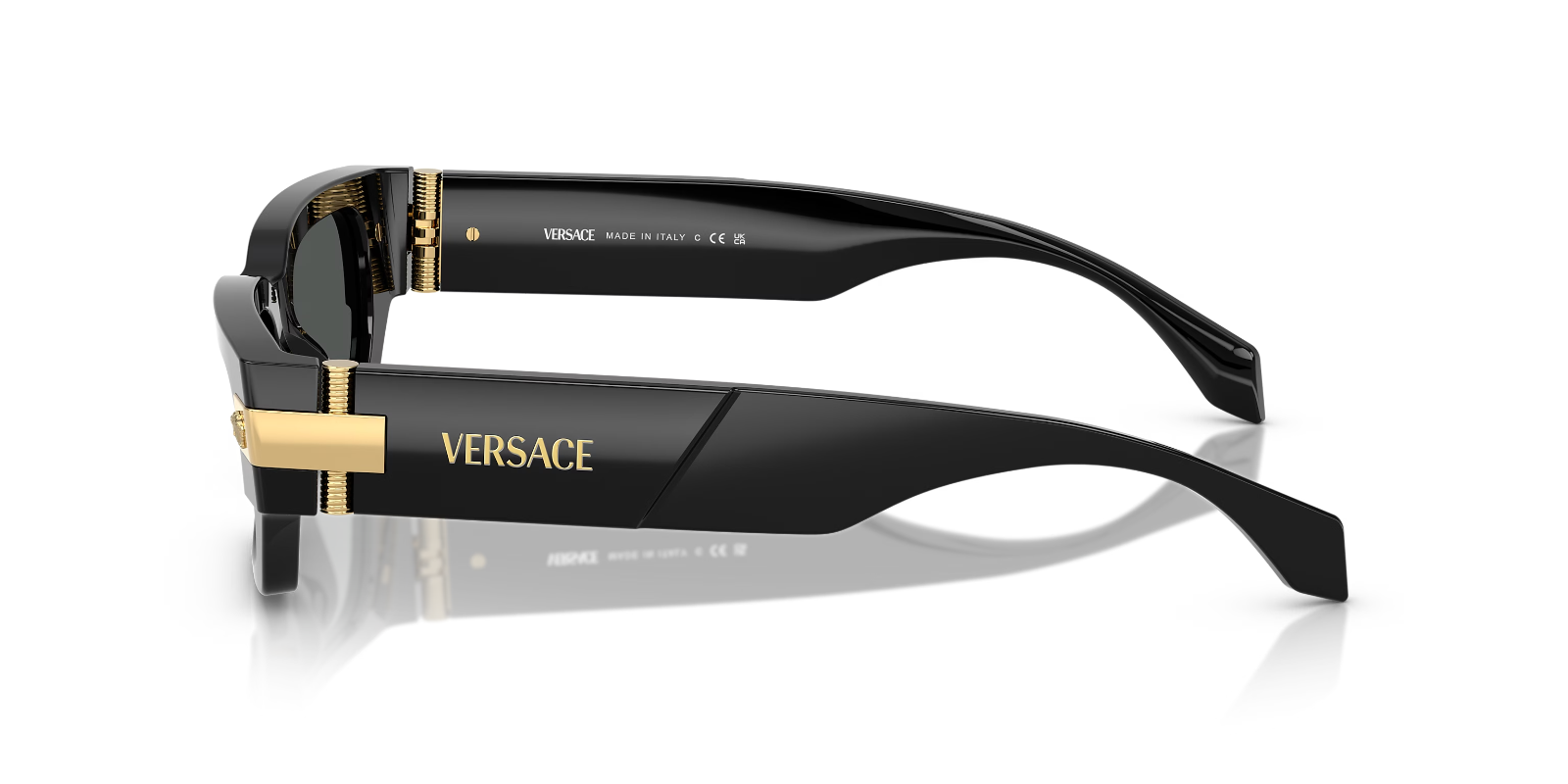VERSACE VE4465 GB1/87 Black Frame/Dark Grey Lens 53-18-145mm Sunglasses — view 3