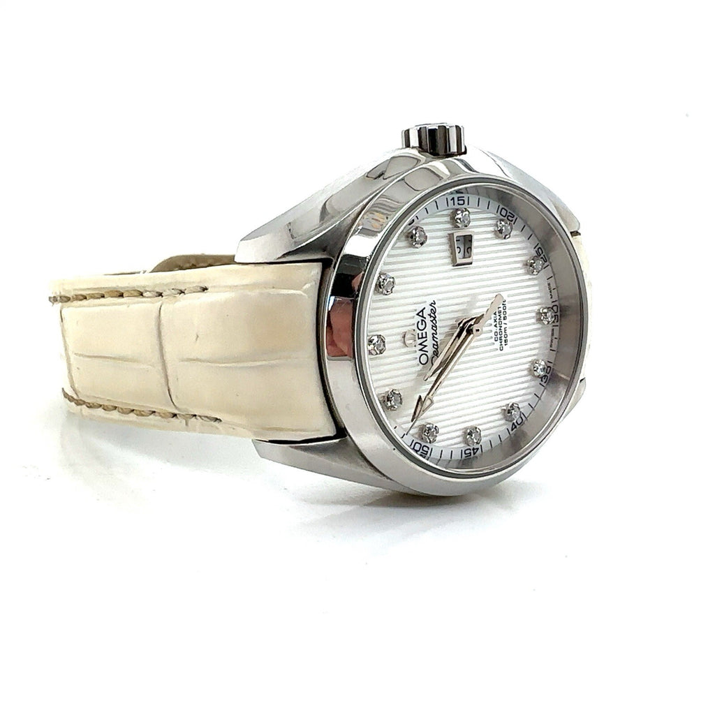 Omega Seamaster Aqua Terra 34mm 231.13.34.20.55.001 Diamond Dial Automatic Watch (view 3)