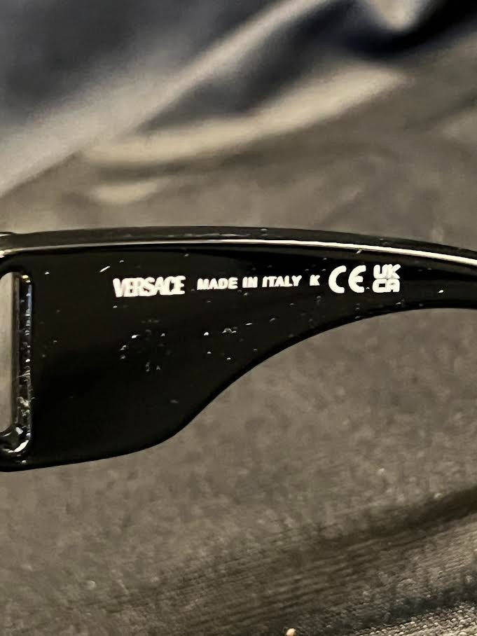 Versace Sunglasses VE4479U 536087 52-19 Black Frame Dark Grey Lens 140mm (view 9)