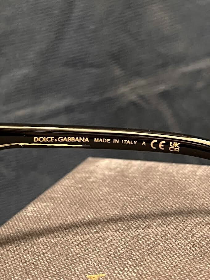 Dolce & Gabbana Sunglasses DG4384 501/8G Black Frame Grey Gradient Lens 145mm (view 9)