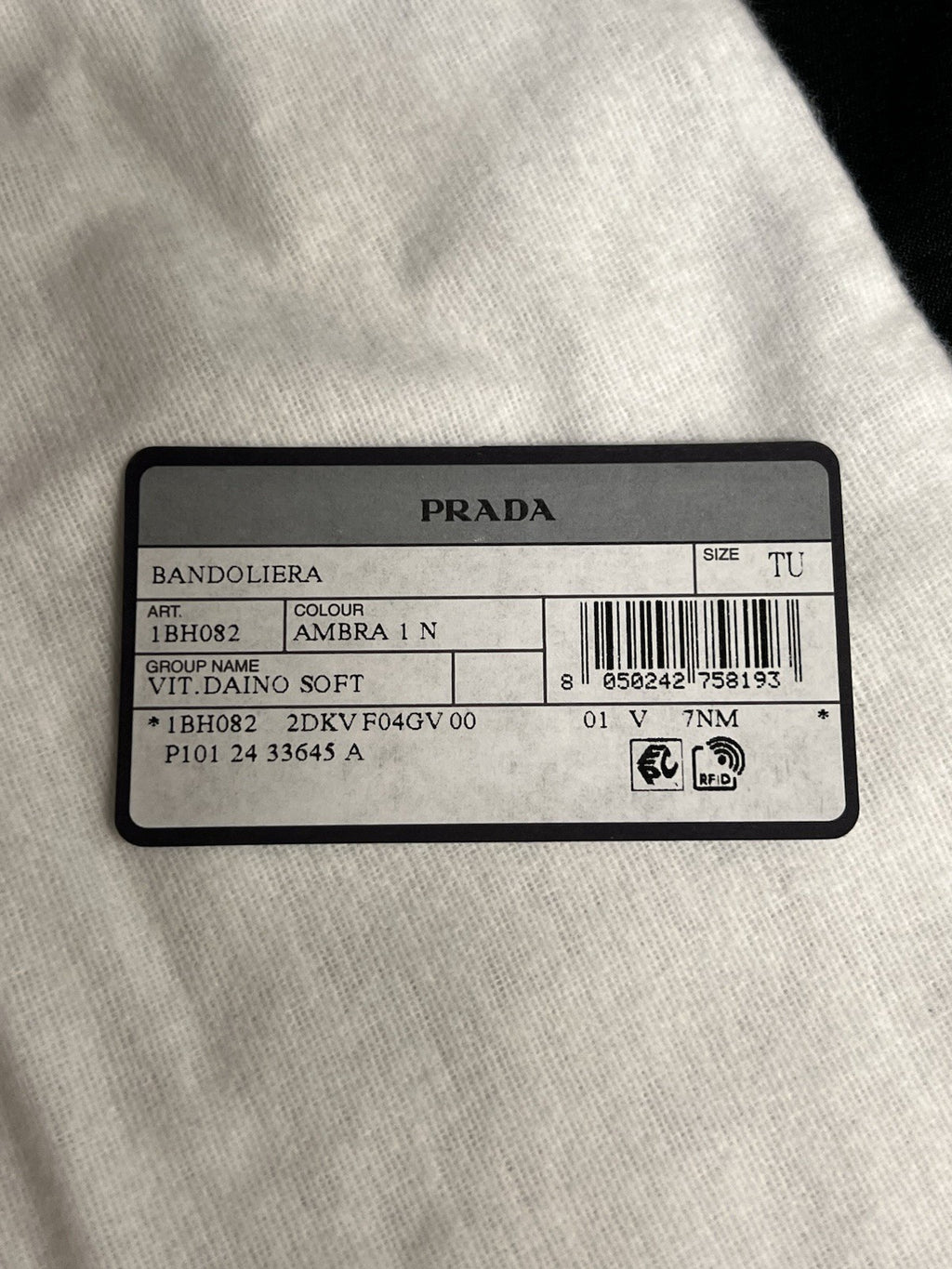 Prada Small Leather Shoulder Bag with Extra Strap Amber 1BH082_2DKV_F04GV_V_7NM (view 9)